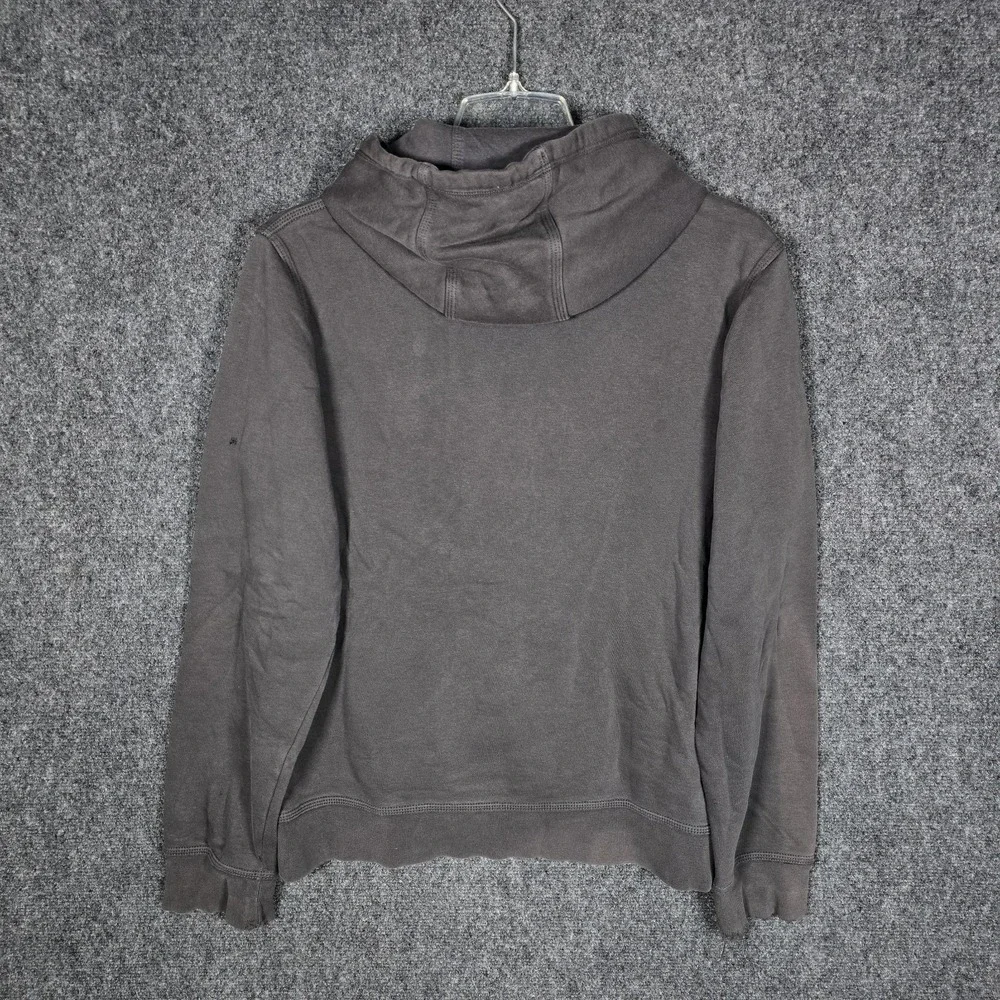 Vintage Y2K Nike Hoodie Mens Medium Spell Out Pullover Distressed Embroidered